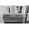 Castello Usa Amazon 84-inch Gray Vanity Set with Gray Top and Brushed Nickel Handles CB-MC-84G-BN-2056-GR - alternate 4